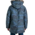 thumbnail image 2 of Michael Kors Men's MMK791896 Heavyweight Hooded Snorkel Parka Coat with Bib - Navy Camo - XS, 2 of 2