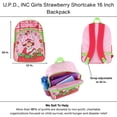 thumbnail image 5 of Strawberry Shortcake 16" Backpack Bottom Half Moon with 1 Front Pocket, 5 of 5