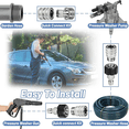 thumbnail image 4 of 10Pack Pressure Washer Quick Connect Fittings, M22-14mm Swivel to 3/8inch Quick Connect Kit, 4 of 5