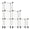 White-11.8"L x 11.8"W x 11.8"H, variant on Songmics 6 Cube Storage Organizer  Modular Bookshelf Diy Closet Organizers And Plastic Stackable Shelves 11.8 X 11.8 11.8 Inch Cubes With Feet Rubber Mallet Black Ulpc06h