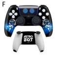 thumbnail image 3 of Pegatina para mando de PS5: diseño de robot pequeño, resistente al agua y a los arañazos, carcasa frontal y trasera para PS5, un complemento único y bonito para tu equipo de gaming., 3 of 5