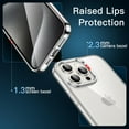 thumbnail image 6 of JETech Case for iPhone 15 Pro 6.1-Inch, Soft TPU Transparent Slim Protective Phone Cover with Shock-Absorption, Support Wireless Charging (Clear), 6 of 6
