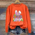 thumbnail image 4 of EGNMCR Easter T-Shirts Imprimés pour Femmes T-Shirts Graphiques pour Femmes T-Shirts pour Femmes T-Shirts à Col Rond Easter Imprimés à Manches Longues Chandails en Molleton T-Shirt pour Femmes, 4 of 5