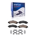 thumbnail image 5 of Detroit Axle - Rear Disc Rotors Brake Pads Right Brake Caliper Replacement for Silverado Sierra Suburban Yukon XL 1500 Tahoe Escalade ESV EXT Fits select: 2001,2003 CHEVROLET SILVERADO K1500, 5 of 7