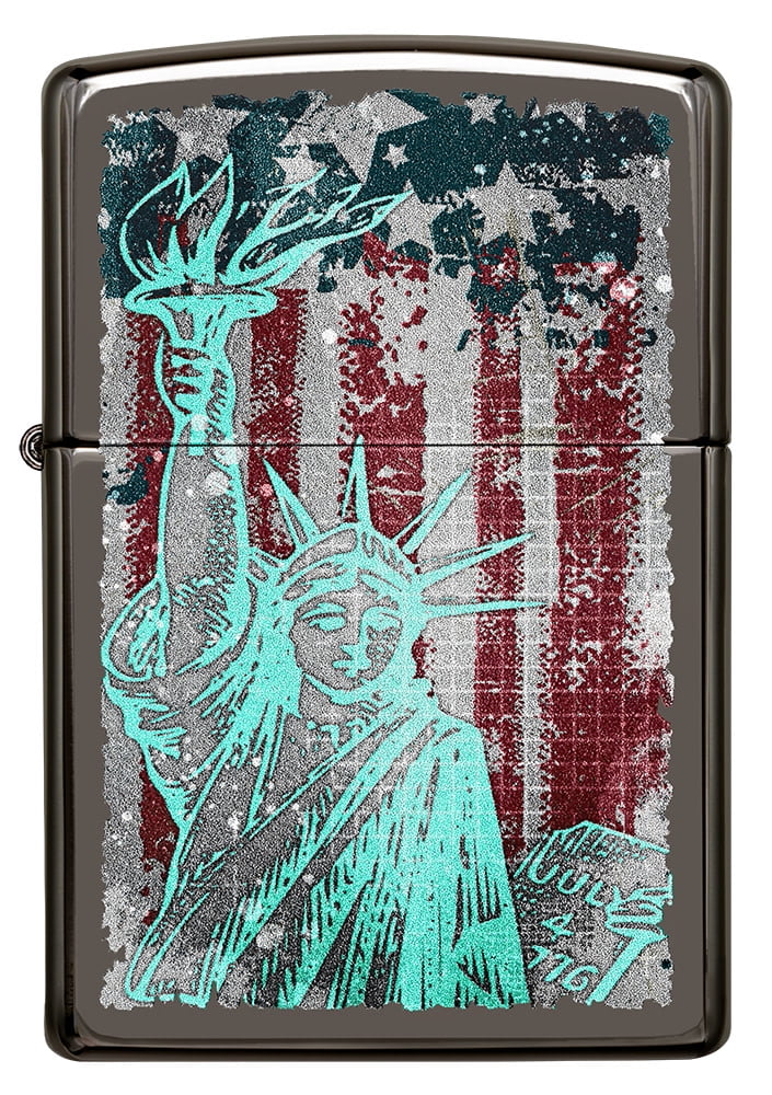 Liberty Zippo Emblem Statue of Lady (ライター) liberty」Zippo