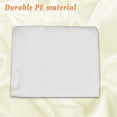 thumbnail image 6 of Sunrise 4pcs Wheel Tier Covers Dia 28" Auto Truck Car Camper Trailer Boat Cover White PE, 6 of 8