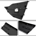thumbnail image 5 of PIT66 Front Bumper Lower Grill Grille Fit For 2015-2017 Hyundai Sonata Matte Black New, 5 of 9