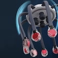 thumbnail image 3 of USB Rechargeable Electric Heads Massager Intelligent Scalp Massage Instrument BT, 3 of 8