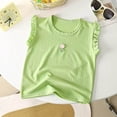 thumbnail image 3 of Girls Short Sleeve T Shirts Cute Little V Neck Tops Kids Summer Casual Blouses Clothes 6-12 Months 12-24 Months 2t 3t 4t 5t 6t 7t 8t 9t Children, 3 of 5