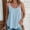 *Light Blue, variant on ClodeEU Women's Mesh Crewneck Spaghetti Strap Tank Top, Casual Sleeveless Camisole Blue,Womens Plus XXXXXL