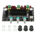 thumbnail image 2 of Placa amplificadora de potencia digital NikouMX para subwoofer 80Wx2+100W DC12-26V 3 canales, 2 of 8