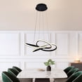 thumbnail image 4 of Lámpara SPACE Luxica Lighting Tipo Candil Colgante Led Negra 6141 B, 4 of 10