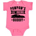 thumbnail image 3 of Inktastic Pawpaw's Lil' Racing Buddy with Car Silhouette Boys or Girls Baby Bodysuit, 3 of 5