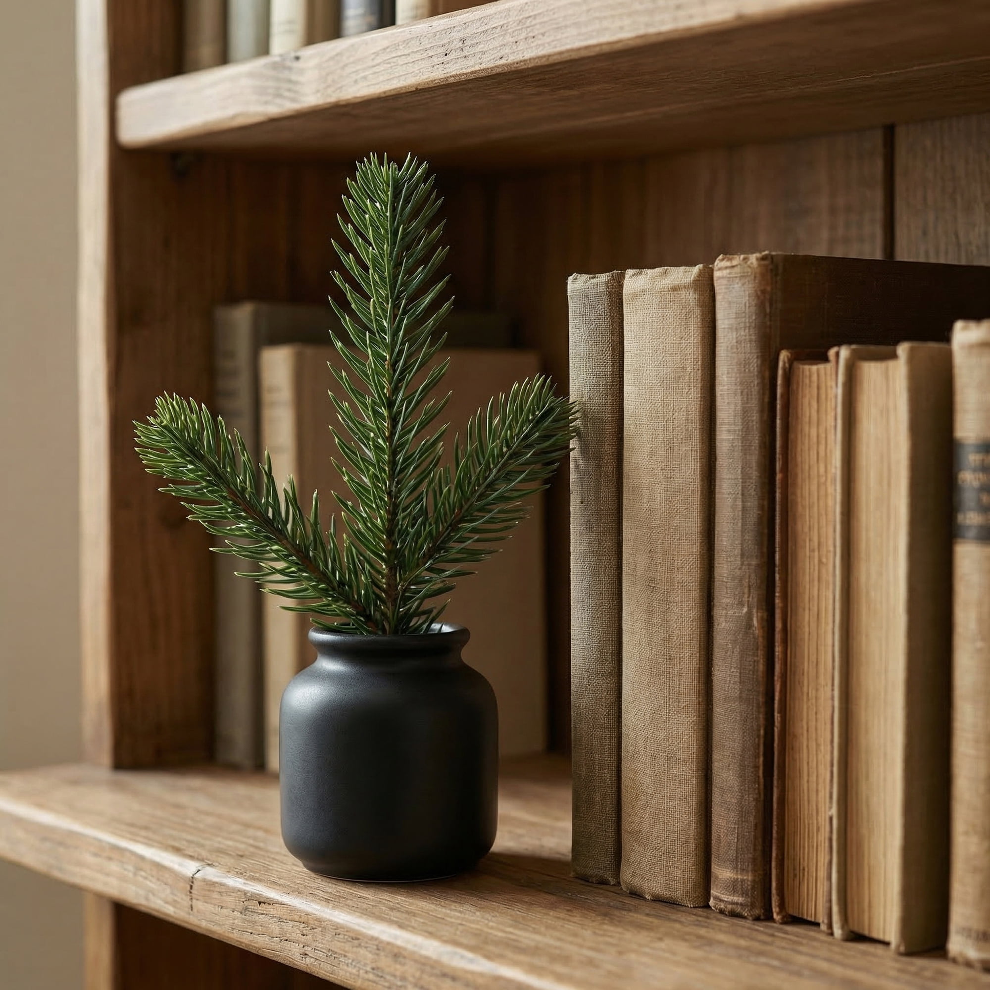 Unique Bargains 12pcs Artificial Fir Pine Branches Green 9.4"