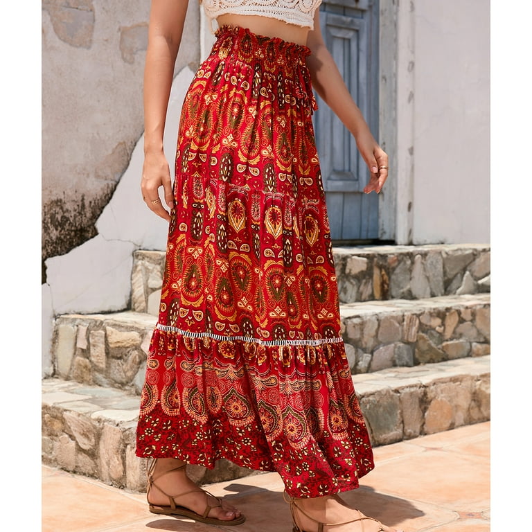 【INCHANT ME】[Peach Fuzz] Half Pleated Long Wrap Skirt Women's Orange Silk Pussybow Blouse + Tie | ME+EM