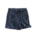 thumbnail image 2 of HongQid Pajama Shorts Womens Cotton Sleep Lounge Short Pj Bottoms Shorts Navy XL, 2 of 3