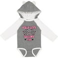 thumbnail image 3 of Inktastic Girls Love Racing Rally Flags Girls Long Sleeve Baby Bodysuit, 3 of 5