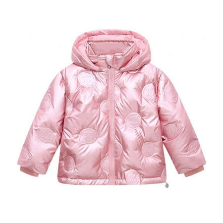 

Winter Coats for Kids with Hoods (Padded) Light Puffer Jacket for Baby Boys Girls Infants Toddlers
