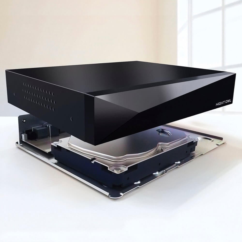 Night Owl 2-Way Audio 12 Channel DVR Security System with 2TB Hard Drive and 6 Wired 4K Deterrence Cameras