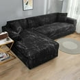 thumbnail image 3 of Sectional Sofa Covers Stretch Couch Slipcovers for L Shape Sectional Couch Chaise Sofa Furniture Protector Covers, 3 of 7