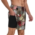 thumbnail image 2 of Fotbe Maple colorful Men’s Swim Trunks Quick Dry Swim Shorts Board Shorts with Mesh Lining-3X-Large, 2 of 9
