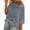 *Gray, variant on VBVC Women’s Off Shoulder Crochet Knit Top,Ladies Short Sleeve Hollow Out Blouse,Casual Summer Beach Cover Up Sweater For Women,Brown,S-2XL