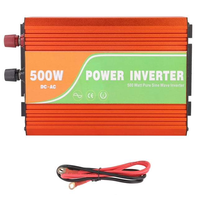 Inversor, inversor de corriente W de alta frecuencia doméstico de 500 W Inversor de corriente confiable y duradero