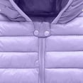 thumbnail image 6 of Staki Toddler Winter Coats Lightweight Puffer Jacket for Baby Infant Kids Toddler Sweater 12M,18M,24M,2T,3T,4T,5T,6Y(Purple,5-6 Years), 6 of 6