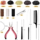 thumbnail image 2 of Kit de herramientas para extensiones de cabello GrennMauler con 600 microanillos, 2 of 7
