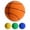 Orange, variant on Indoor Basketball Silent - High-Elasticity Foam - Quiet Dribbling Ball - Various Indoor & Outdoor Activities - Experience Low Noise Play
