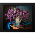 thumbnail image 2 of Skorokhod, Tatyana 17x15 Black Modern Framed Museum Art Print Titled - Still Life With Fragrant Lilac, 2 of 5