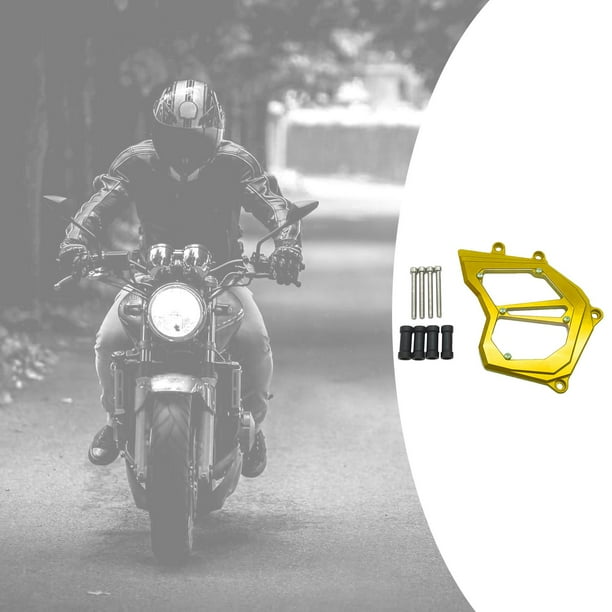 de protección de cadena de cubierta de piñón delantero de motocicleta apto para 2011 2013 2014 2015 2017 accesorios Yotijar Cubierta de protección de cadena