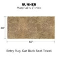 thumbnail image 3 of FurHaven | Muddy Paws Towel & Shammy Rug, Sand, Runner, 3 of 10