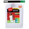 thumbnail image 4 of Hanes Men's TAGLESS® ComfortSoft® White A-Shirt 6-Pack - 372AP6, 4 of 8