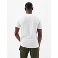 thumbnail image 2 of Camiseta Blanca Suave con Logo Diario para Hombre GAP XS, 2 of 3
