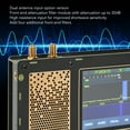 thumbnail image 4 of DSP SDR  Receiver, 50KHz-2GHz Malahit V3 DSP SDR Receiver Support USB Connection 3.5 Inch Touch Screen Shortwave  Receiver with Filter, 3600mAh Battery, 4 of 8