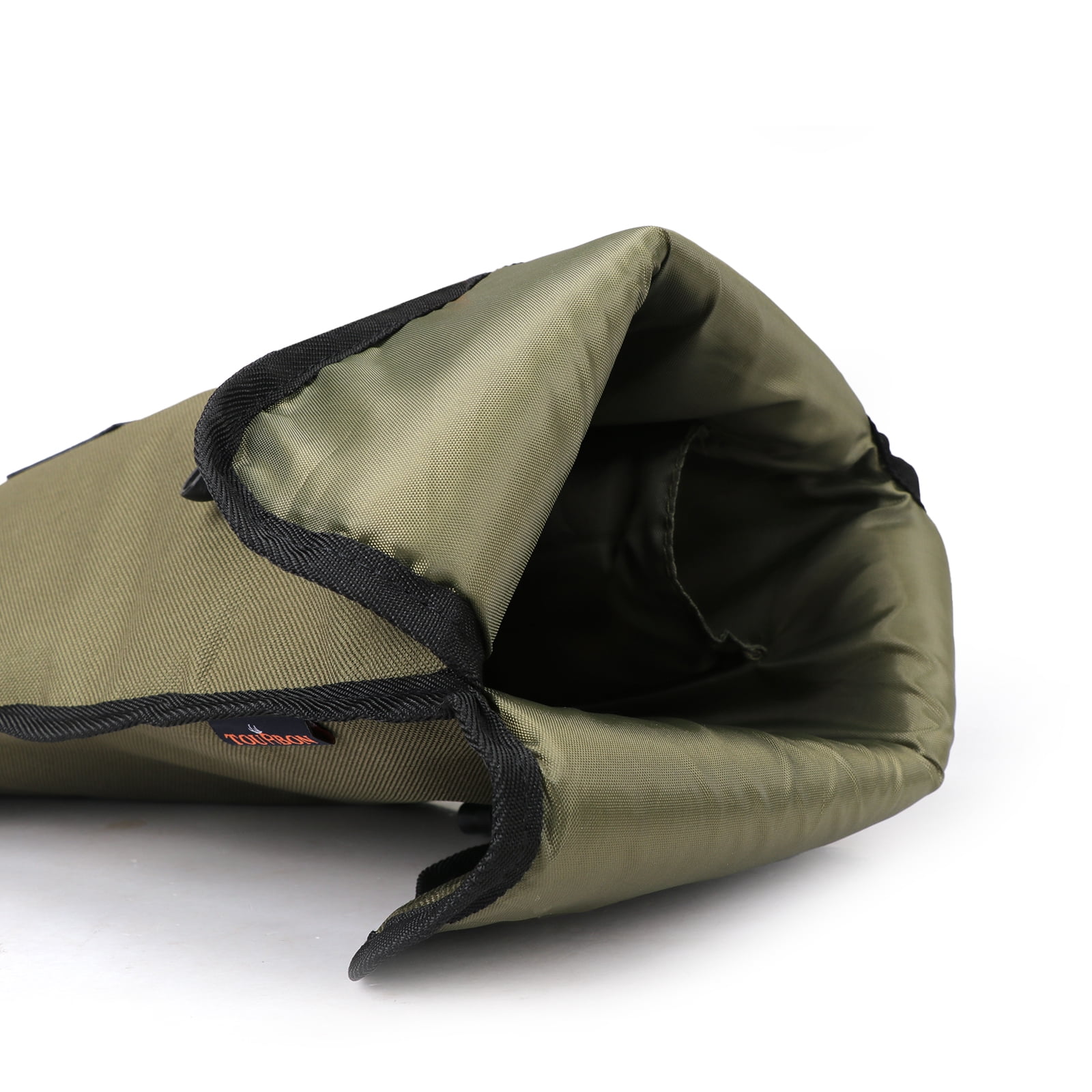 Tourbon Green Takedown Shotgun Scabbard Bag, 600D Nylon Rifle Carry Bag with Removable Shoulder Strap, Fits 28" Barrels-1 count Nylon Bag Only