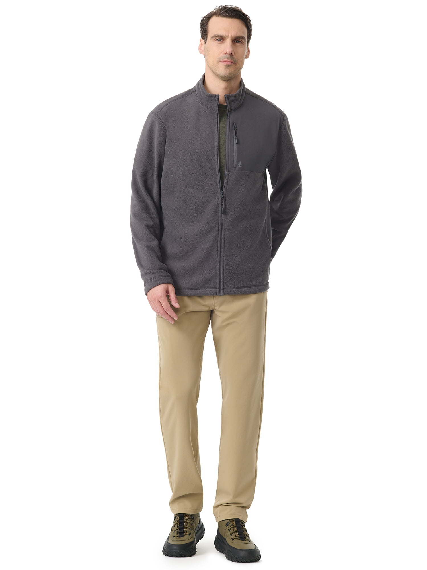 Bass & Co Men's Polar Full Zip Fleece, Sizes S-3XL