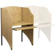 thumbnail image 1 of Flash Furniture Starter Study Carrel in Oak Finish, 1 of 2