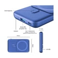 thumbnail image 2 of Power Bank Inalámbrico Magnético 10000mah azul, 2 of 4