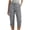 Grey, variant on Shadoumai Cargo Capris for Women 2026 Summer Casual High Waisted Button Loose Travel Hiking Capri Cropped Pants with Pockets