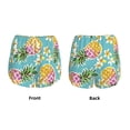 thumbnail image 3 of Rateoe Cute Pineapples Printed 2 in 1 Women's Workout Shorts for Athletic Gym Running Shorts with Phone Pockets-Large, 3 of 7