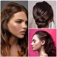 thumbnail image 4 of 2 PCS Vintage Rhinestone Hair Clips for Women  Girls, 4 of 4