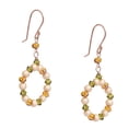 thumbnail image 1 of Aretes con Cristal Preciosa en Aleación con Oro 18k Jands Jands Joyeria y Moda  JA-205-A 01 CAM, 1 of 3