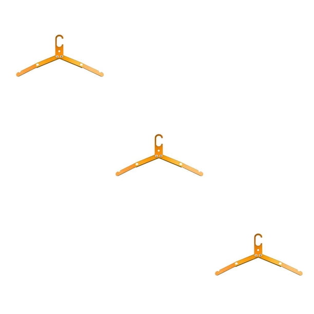 Percha para ropa Toystoory Senderismo al aire libre Antideslizante Plegable Secado húmedo Tendedero 3 pliegues