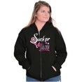 thumbnail image 4 of Sucker For Love Funny Valentines Day Zip Hoodie Sweatshirt Women Brisco Brands S, 4 of 6