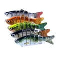 thumbnail image 4 of Vikakiooze Promotion on Sale 6 Segment Swim Lures Crank s s Hard Fishing Lures, 4 of 9