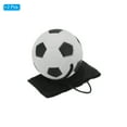 thumbnail image 3 of Uxcell 2Pcs 2.5" Sports Wrist Ball Soccer for Exercise White, 3 of 5