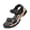 Black, variant on Men's Outdoor Hiking Sandals – Waterproof, Non-Slip & Comfortable for Summer Adventures