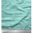 thumbnail image 1 of Soimoi Satin Silk Fabric Abstract Stripe Printed Craft Fabric by The Yard 42 Inch Wide, 1 of 1